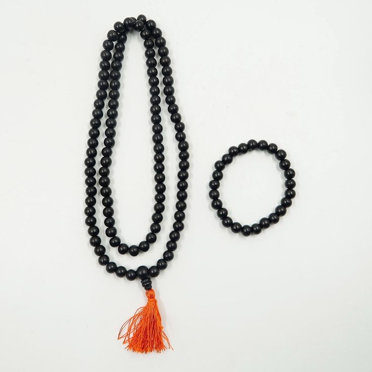 Karungali Maala + Karungali Bracelet Combo